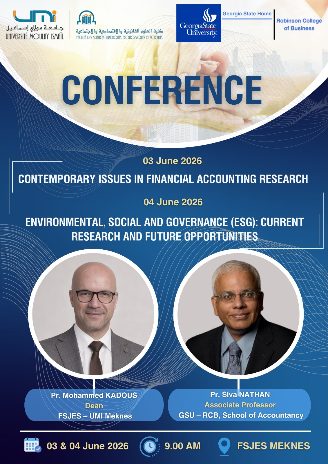 Conférence internationale Finance et ESG